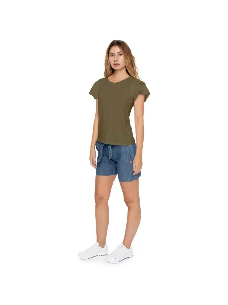 Scurt tricou Leone 1947 cu mâneci scurte verde