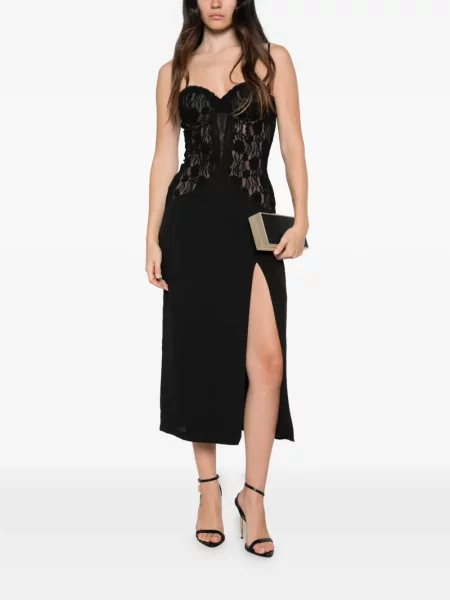 Rochie Aniye By din dantelă negru