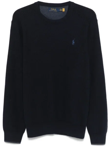 Siuvinėtas iš natūralios odos marškinėliai Polo Ralph Lauren apkarpytas žalia