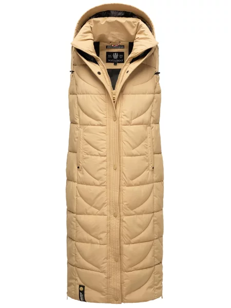 NAVAHOO Vestă Brezelchen nisipiu
