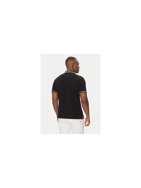 Versace Jeans Couture Pólóing Regular Fit fekete