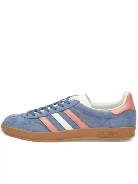 Sneakersy Adidas Originals skórzane niebieskie