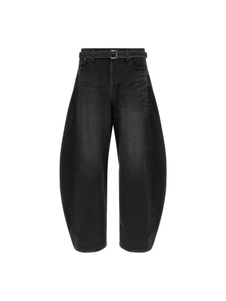 Jeansy Sacai czarne
