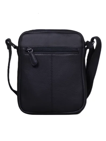 RoyalBag Мессенджер Шкіра чорний