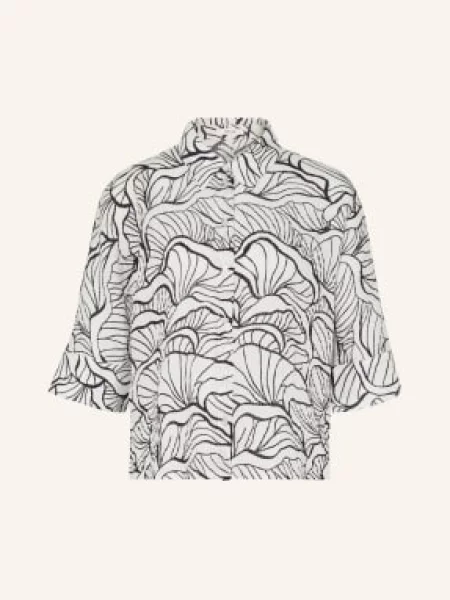 Opus Bluzka Fashell Z Rękawami blau biała