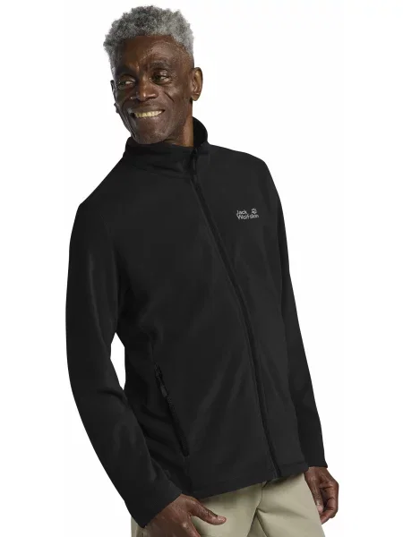 Флісова кофта Jack Wolfskin чорний