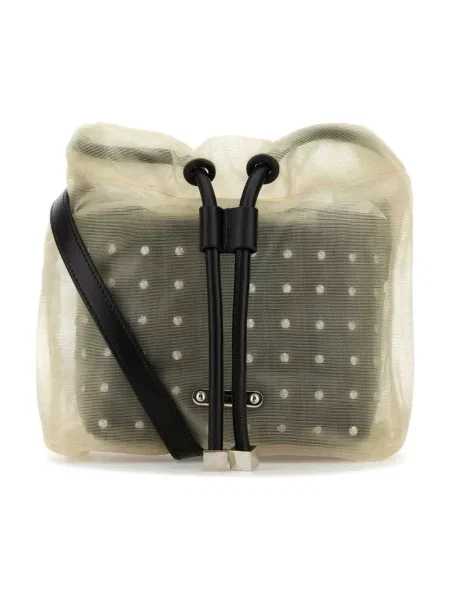 Torebka skórzana Alexander Mcqueen skórzana szara