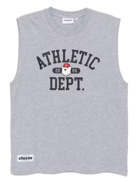 Vesta :chocoolate s potiskem šedá