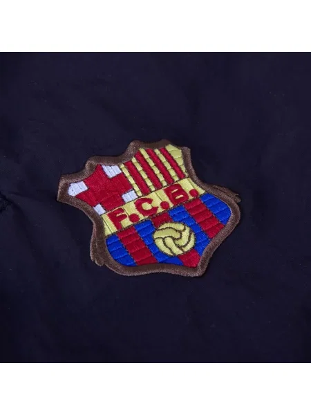 Spodnie Retro Piłkarskie Dorosły FC Barcelona niebieskie