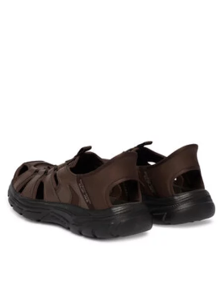 Sandale Skechers Slip-Ins Relaxed Fit: Revolted Vartan smeđa