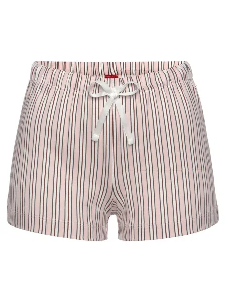 S.Oliver Pantaloni de pijama roz / sângeriu grej alb