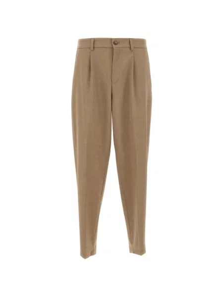 Pantaloni Boss plisate conici