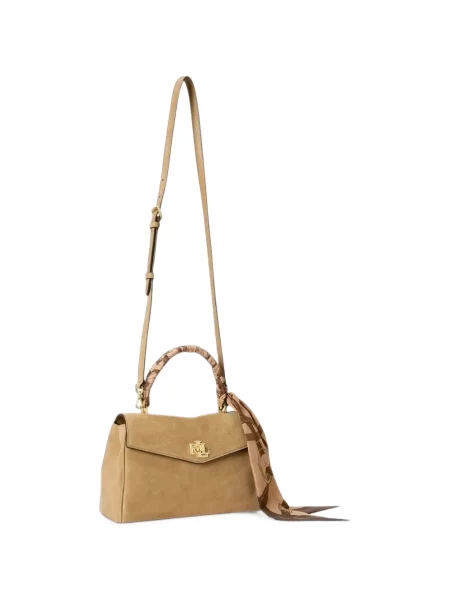Τσάντα shopper Lauren Ralph Lauren σουέτ