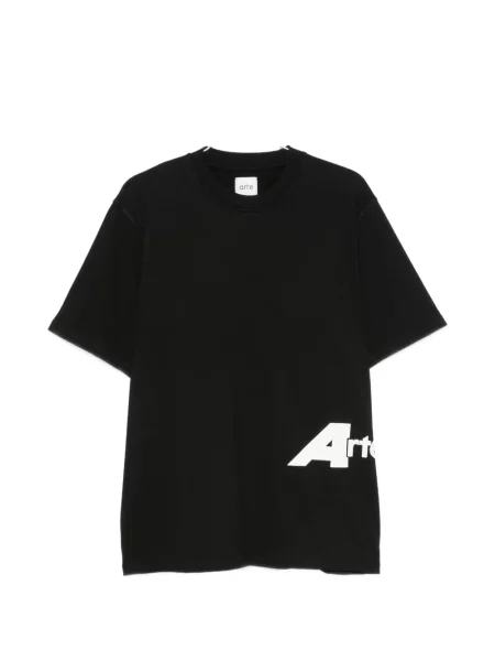 Tricou Arte Antwerp cu imagine negru