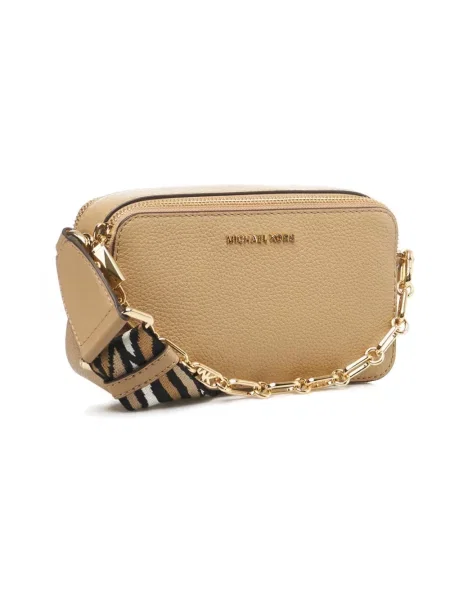 Torebka Michael Kors skórzana beżowa