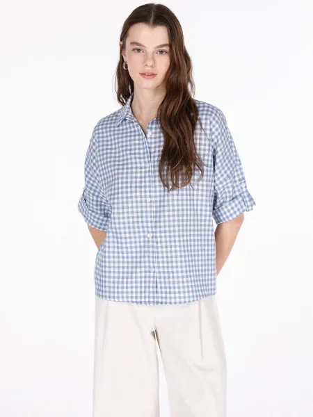 Сорочки Colin’s комбінований верх блакитний