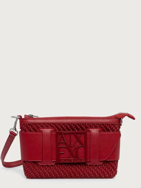 Geantă shopper Armani Exchange din piele