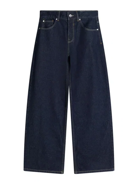Bershka Džíny tmavě modrá