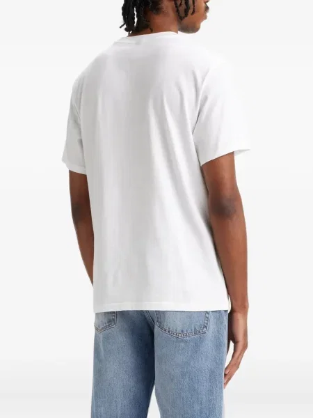Pulover Levi's® cu imagine alb