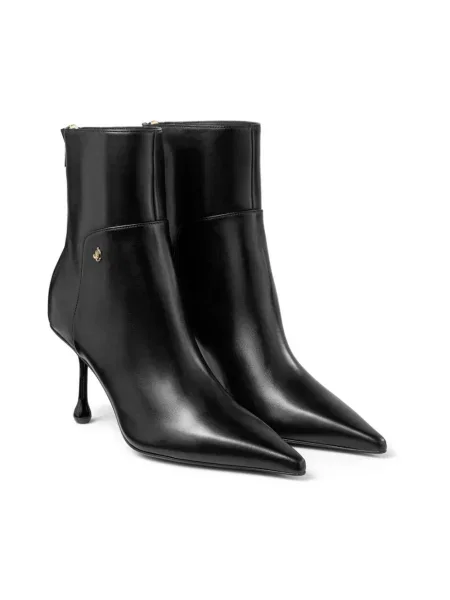 Botki Jimmy Choo skórzane czarne