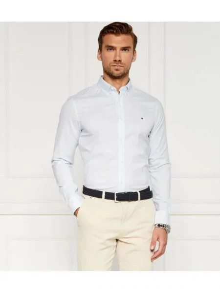 Tommy Hilfiger Cămașă FLEX albastru