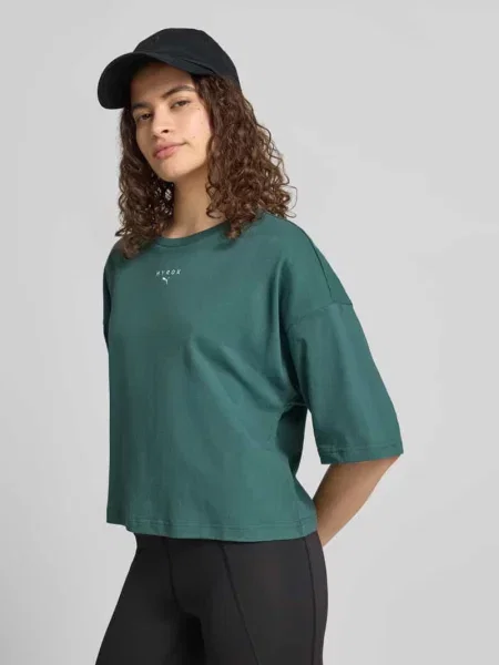 T-shirt o kroju relaxed fit z czystej bawełny Puma