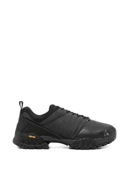 Sneakerși Roa cu șireturi din dantelă negru