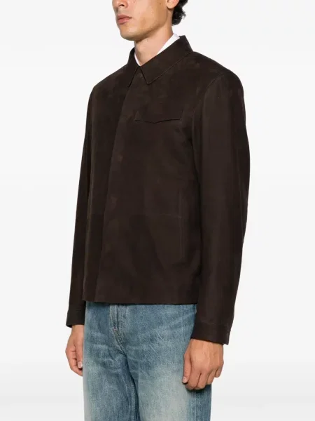 Geanta de piele Tom Ford maro