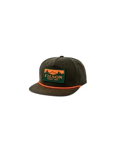 Czapka z daszkiem Filson zielona