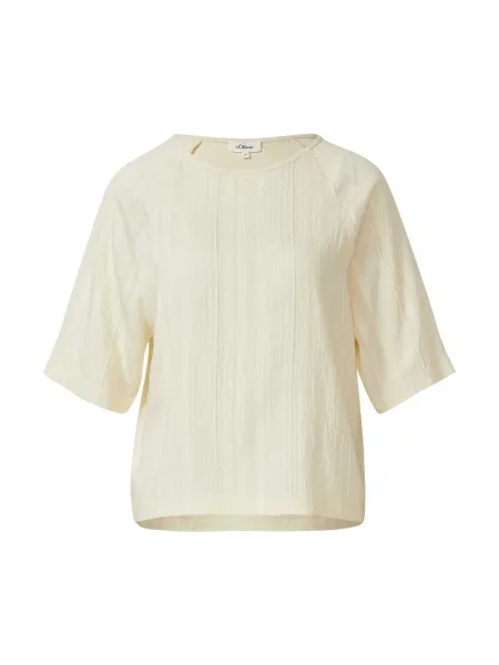 S.Oliver Tricou deschis bej