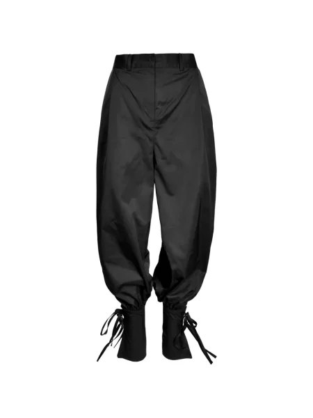 Pantaloni Ioana Ciolacu cu legături negru