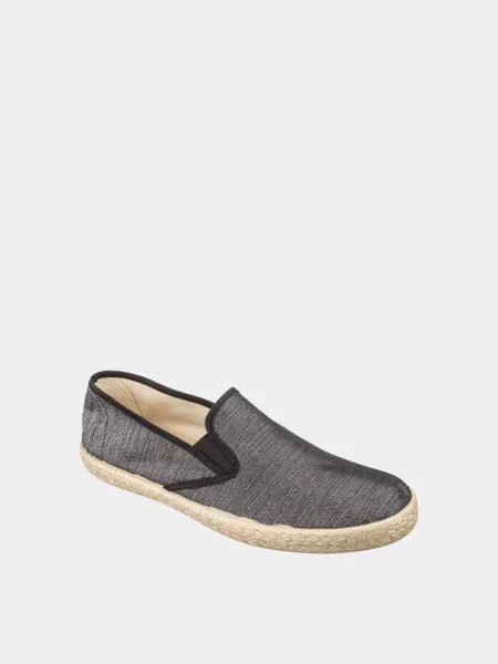 Еспадрильї Casual текстиль сірий