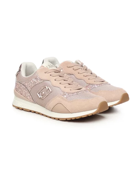 Sneakersy Liu Jo zamszowe różowe