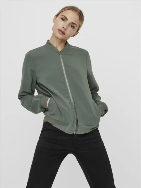 VERO MODA Prechodná bunda VMCoco' zelená