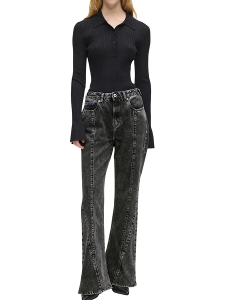 Jeansy Karl Lagerfeld Jeans czarne