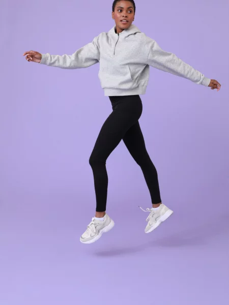 Active People bluza oversize z kapturem Grey