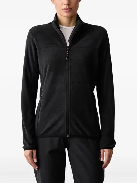 Hanorac din fleece Mammut din fleece negru