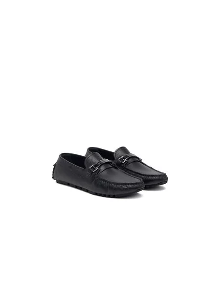 Mokasíny Emporio Armani čierna