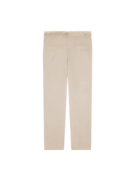 Spodnie Maison Kitsune beżowe
