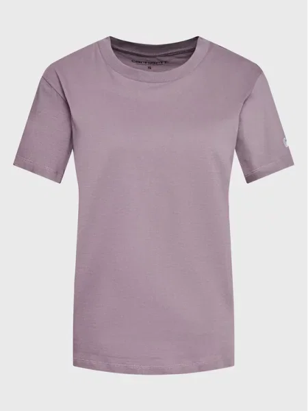 Carhartt WIP Marškinėliai Casey Regular Fit violetinė