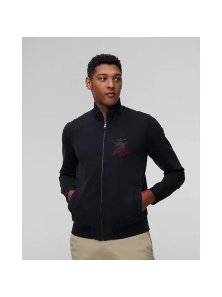 Bluza Aeronautica Militare z nadrukiem czarna