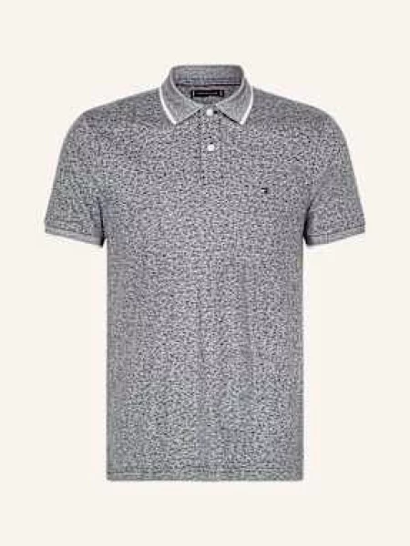 Tommy Hilfiger Koszulka Polo Z Piki blau czarna