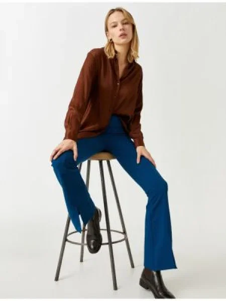 Pantaloni Koton albastru