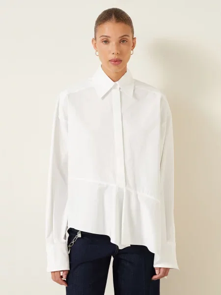 Sportmax Košilová Halenka Arcella bílá