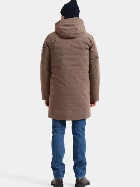 Didriksons parka HEKTOR brązowa