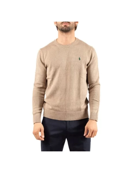 Sweter Ralph Lauren brązowy