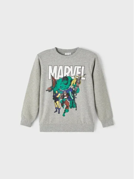NAME IT Bluză MARVEL gri
