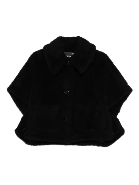 Kurtka Max Mara typu teddy czarna
