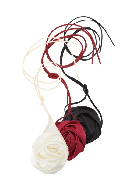 ABOUT YOU Verižica rdeča / črna bela