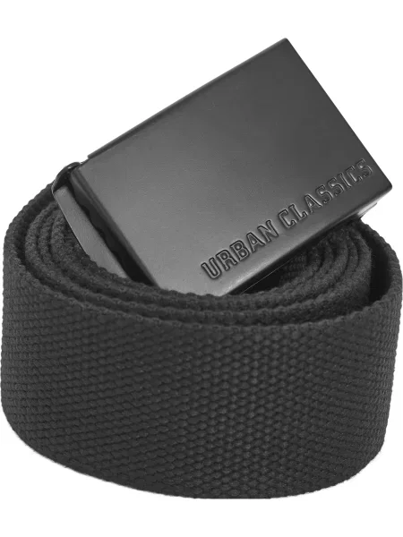 Plátěný pásek Urban Classics šedý